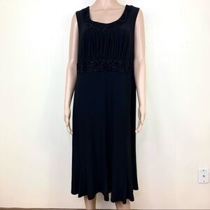 R&M Richard Women’s Formal Dress Black sleeveless